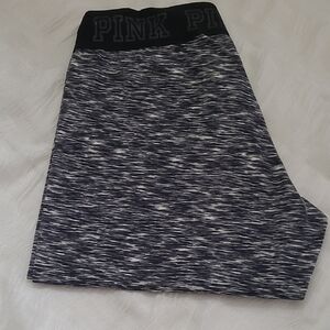 PINK Victoria's Secret Black and White Leggings